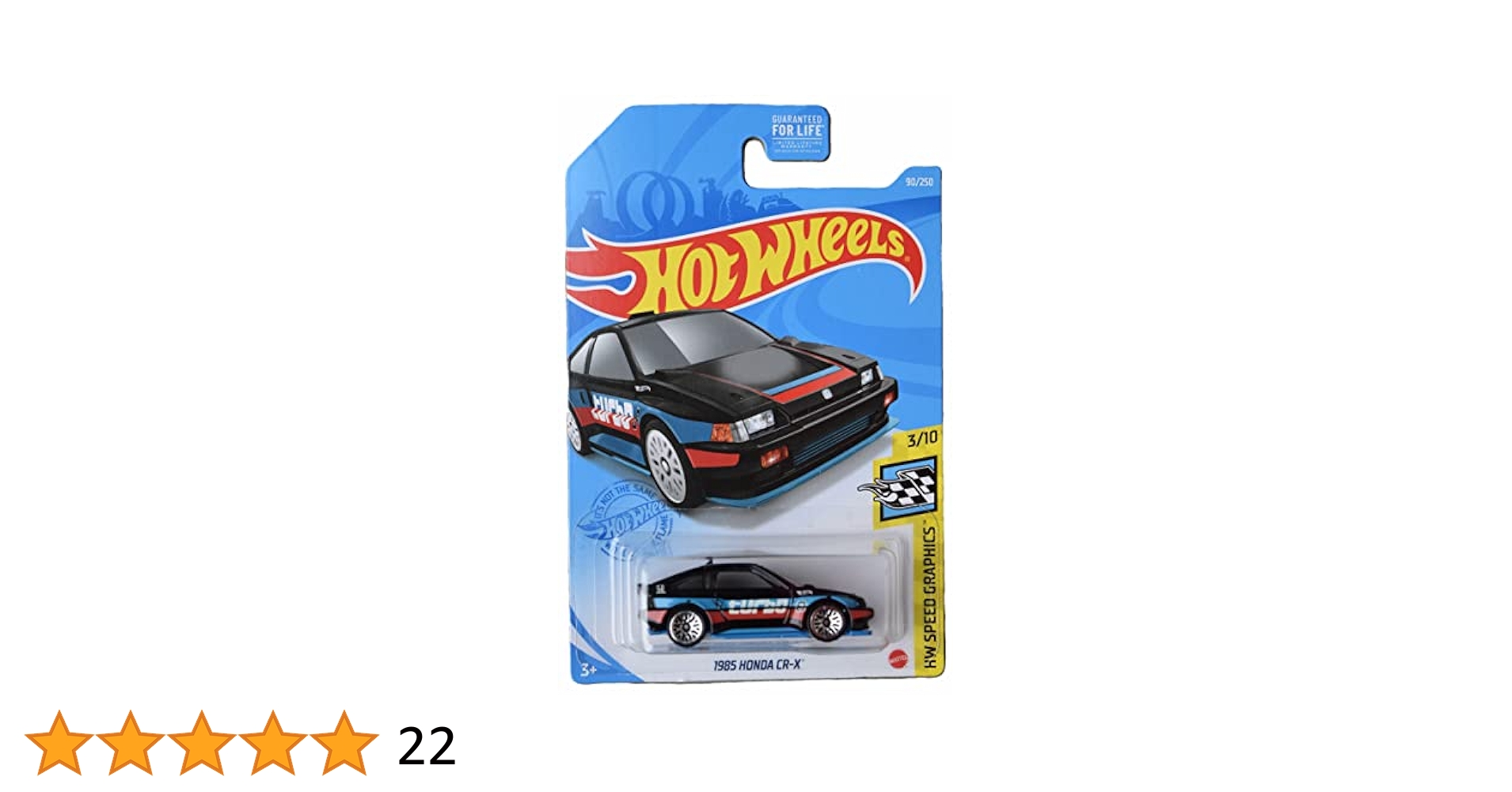 Hot Wheels 1985 HONDA CR-X 2台セット Hot Wheels 1985 Honda CRX Toy Car 1:64 Scale Sports Car 80s